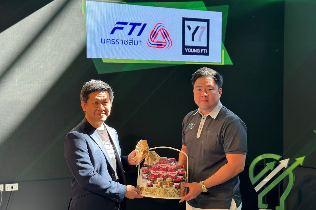 คณะผู้เข้าร่วมโครงการ Korat Young FTI “รุ่นที่ 7” หลักสูตรที่เชื่อมโยงผู้ประกอบการรุ่นใหม่ โดยสภาอุตสาหกรรมจังหวัดนครราชสีมา เยี่ยมชมนวัตกรรมใหม่ๆ ณ AIS EEC