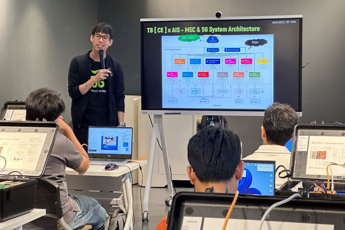 AIS Business ผนึกกำลังพันธมิตร เปิดประสบการณ์ สัมผัสการใช้งานจริง กับกิจกรรม Workshop “การประยุกต์ใช้งาน Revolution Pi สำหรับ IIoT บน AIS Paragon Platform” ณ AIS EEC อ. ศรีราชา จ. ชลบุรี