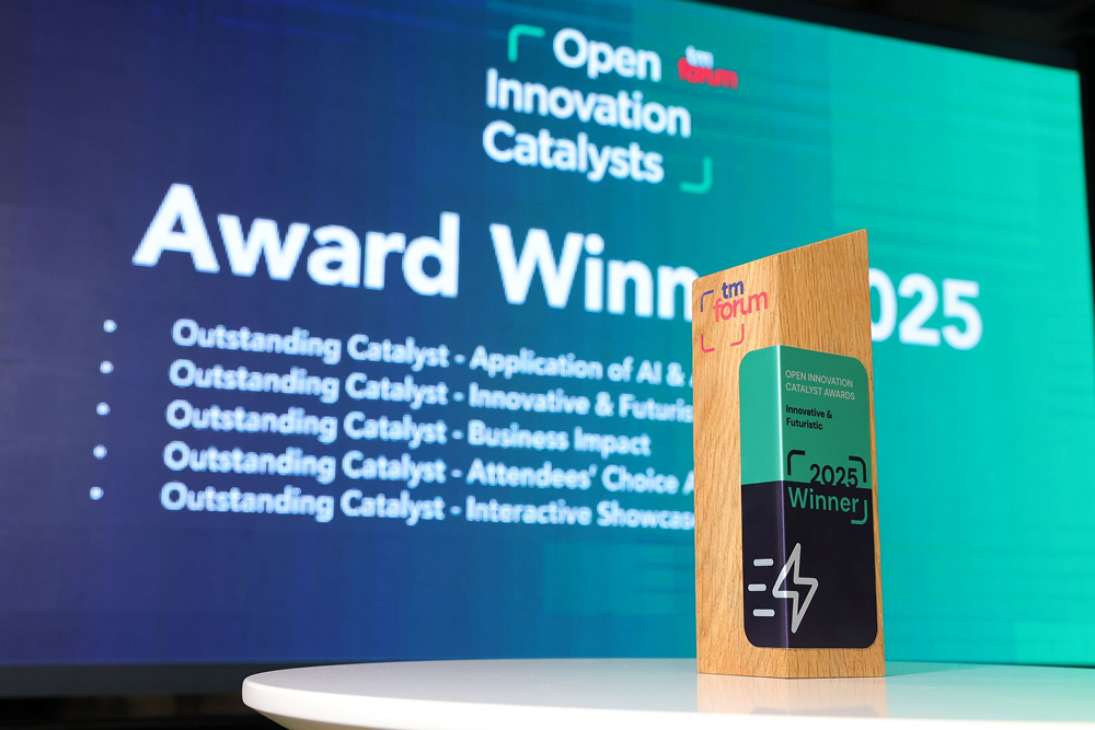 The five Outstanding Catalyst awards at the Digital Transformation World (DTW) 2025